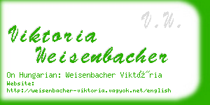 viktoria weisenbacher business card